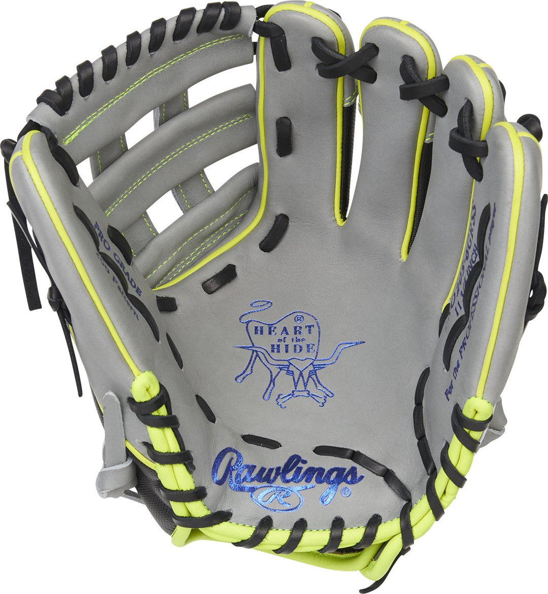Guante Béisbol Rawlings PRO205 11.75_Gris_Mano Izquierda_Sports Zona