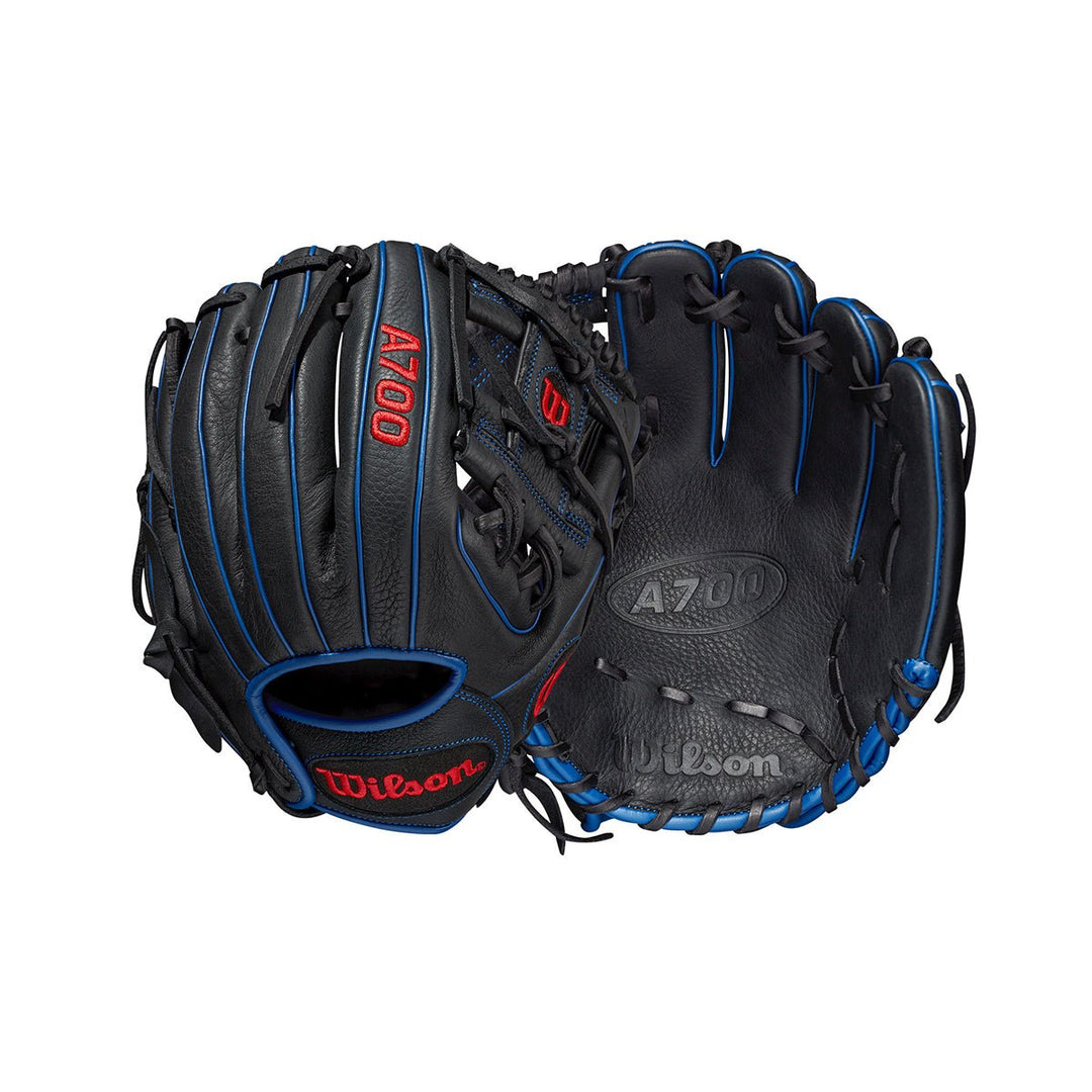 Guante Béisbol Wilson A700 11.25_Negro_Mano Izquierda_Sports Zona