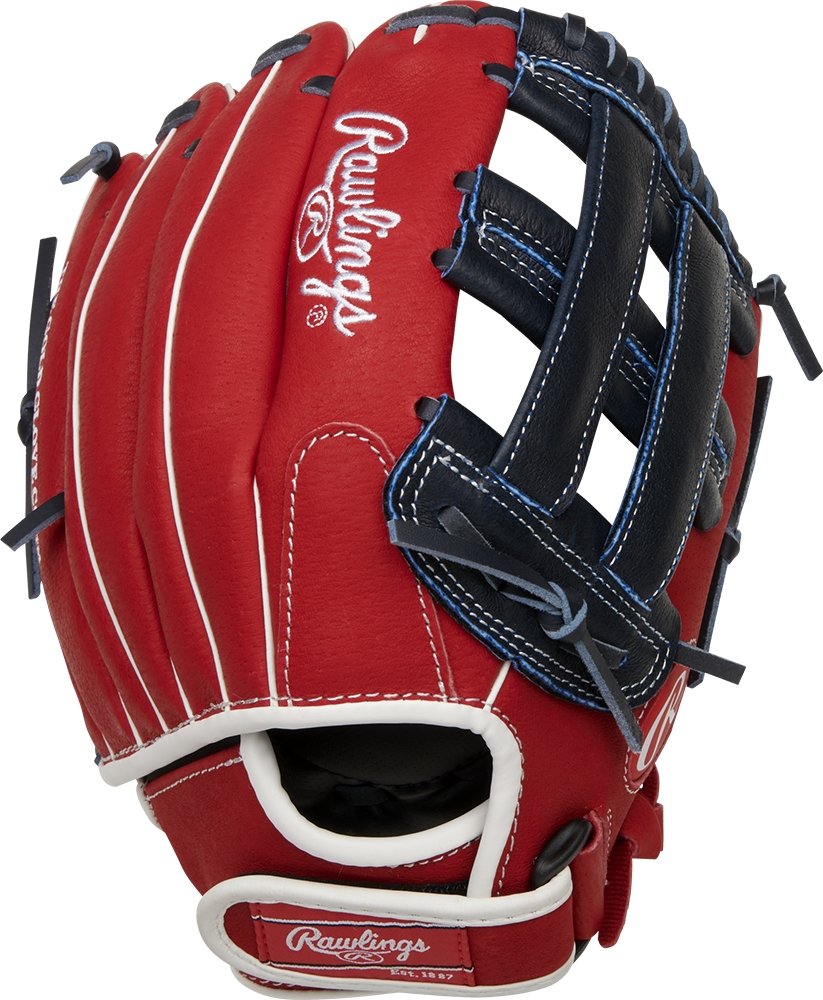 Guante Juvenil Béisbol Rawlings Sure 11.5_Rojo_Mano Izquierda_Sports Zona