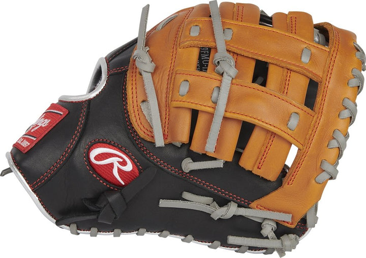 Guante Primera Base Rawlings R9 Contour 12"_Negro_Mano Izquierda_Sports Zona