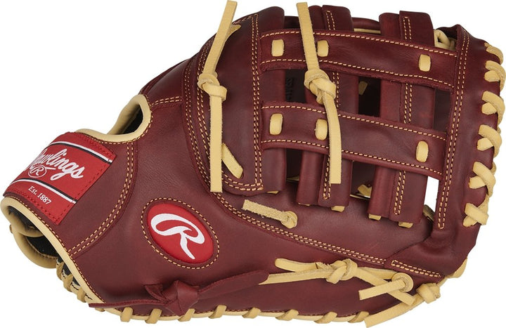 Guante Primera Base Rawlings Sandlot 12.5_Marrón_Mano Derecha_Sports Zona