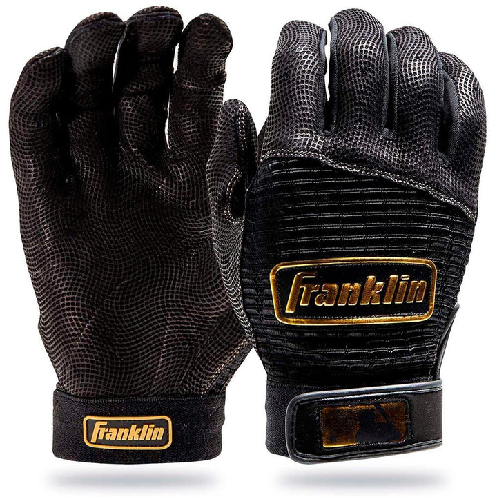 Guantes Bateo Franklin Pro Gold_Negro_S_Sports Zona