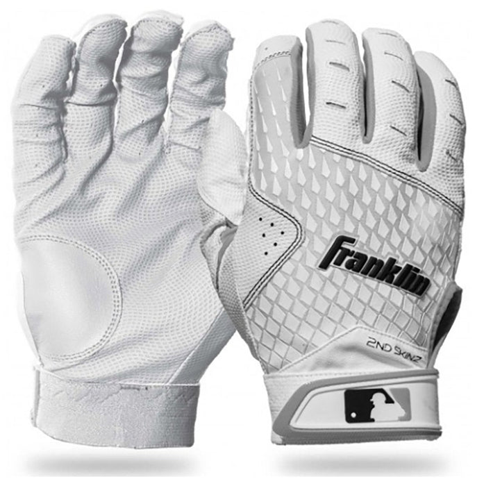 Guantes Bateo Franklin Skinz_Blanco_S_sports zona
