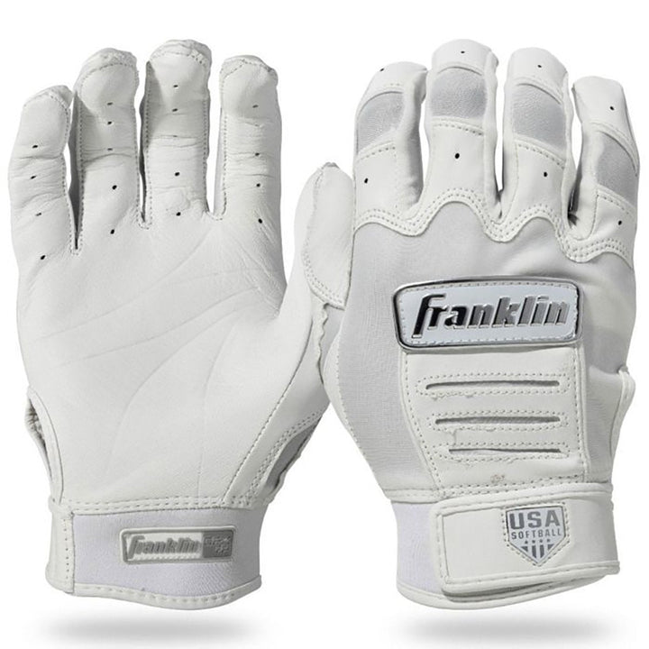 Guantes Para Bateo Femenino Franklin CFX_Blanco_S_sports zona