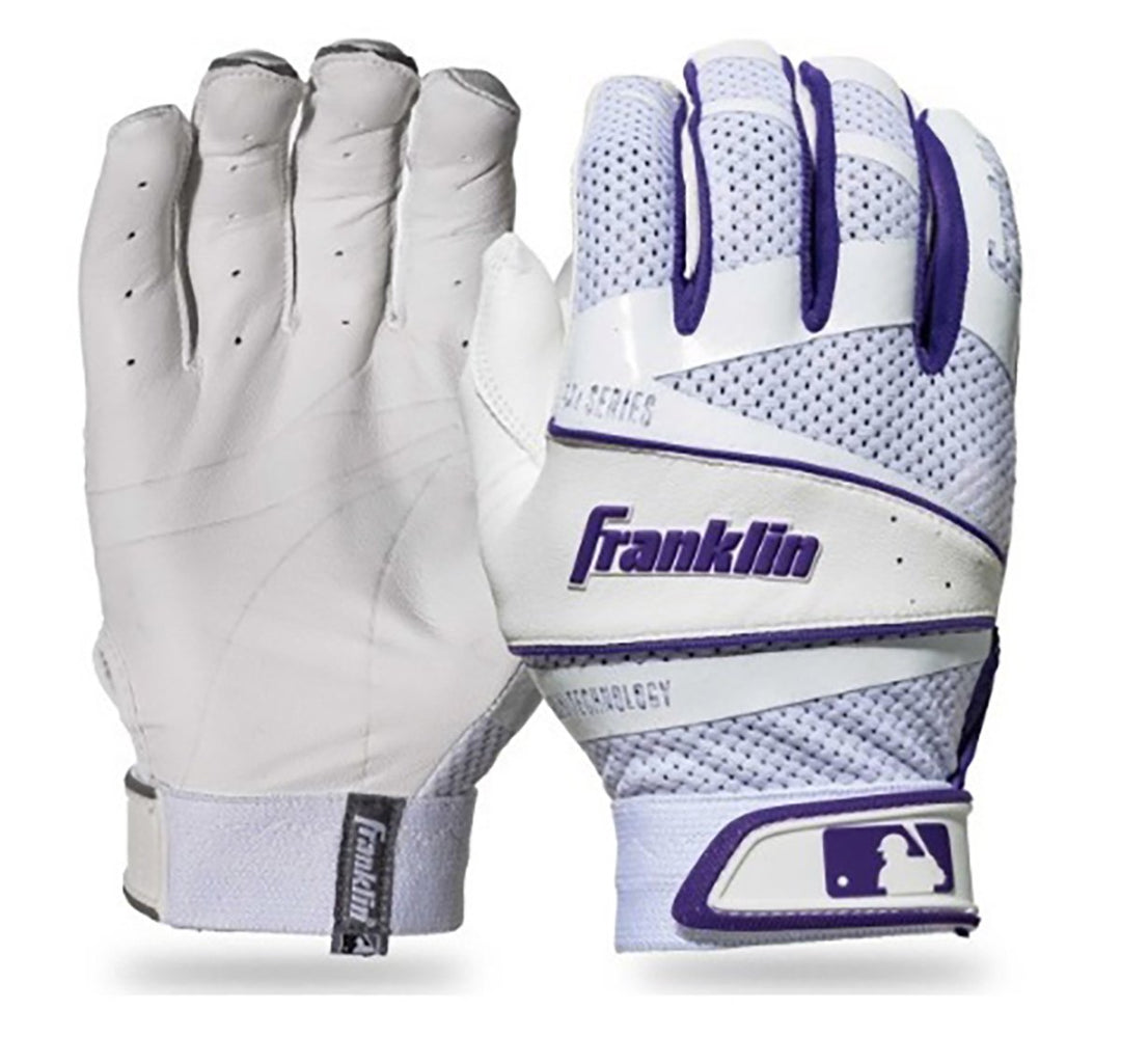 Guantes Para Bateo Femenino Franklin Freeflex Pro_Púrpura_L_sports zona