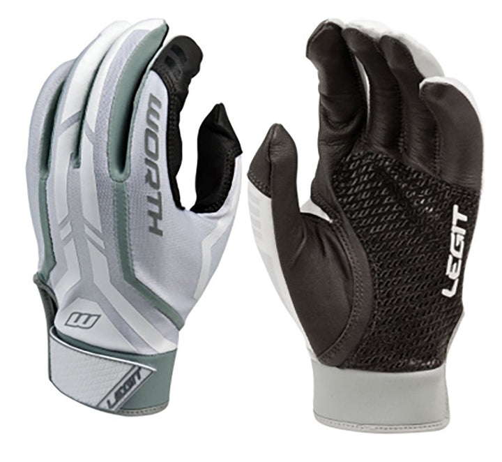 Guantes Para Bateo Femenino Worth Legit_Blanco_S_sports zona