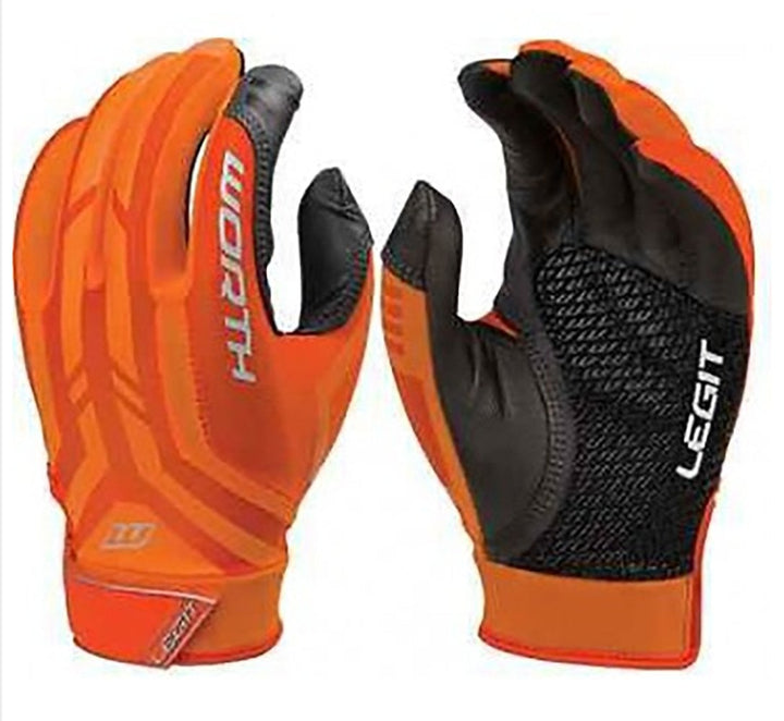 Guantes Para Bateo Femenino Worth_Naranja_S_sports zona