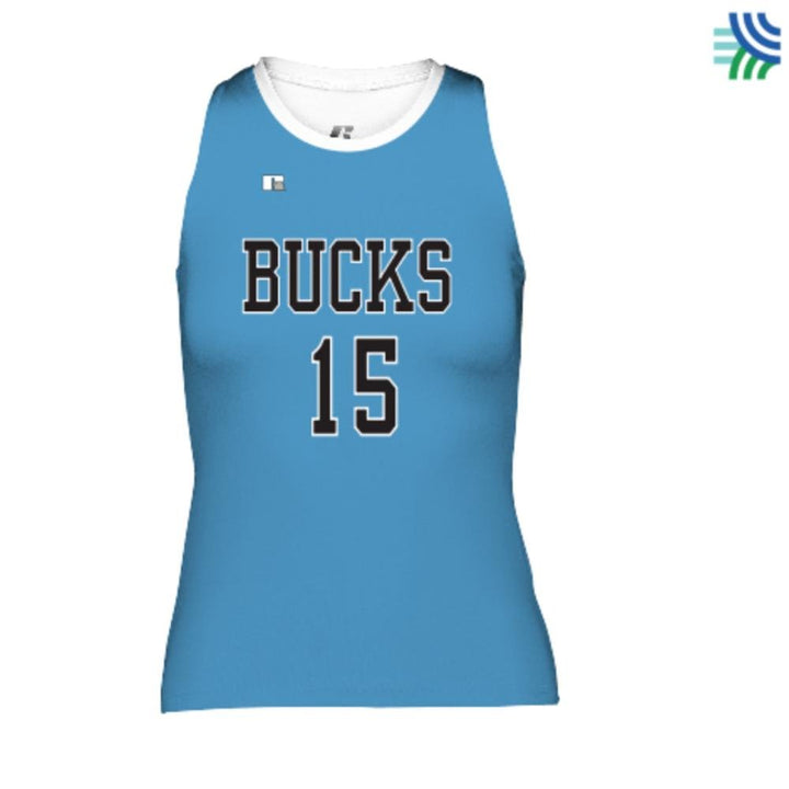 Jersey Lacrosse Femenino Russell Tank_All-Over Pattern_S_sports zona