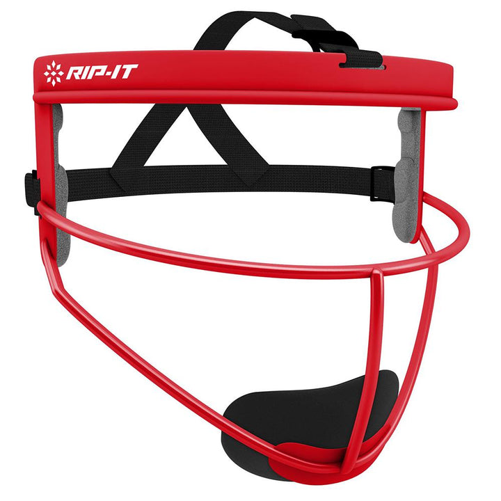 Máscara Protectora Softbol RIP-IT Defence_Rojo_Adulto_sports zona