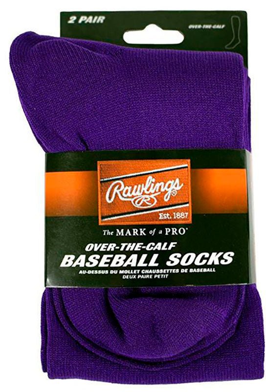 Medias Béisbol Rawlings_Adulto_Purpura_sports zona