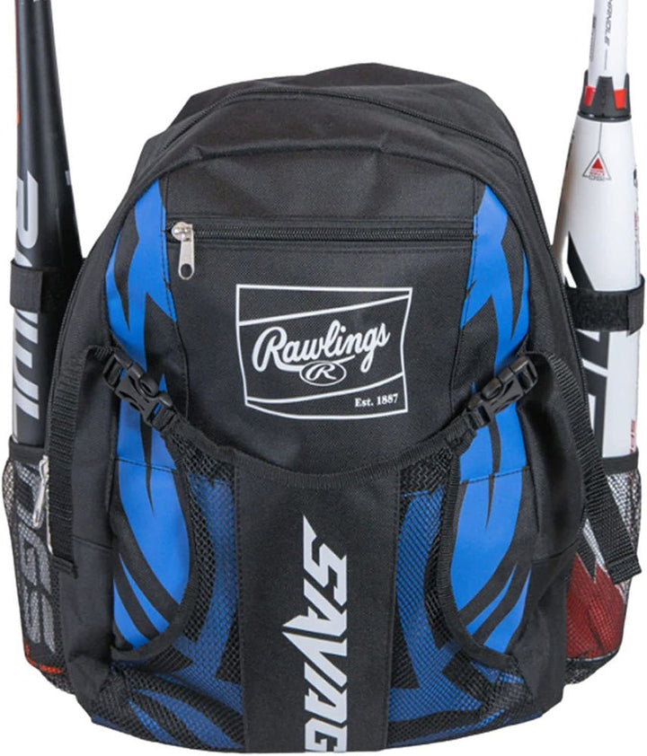 Mochila Béisbol Juvenil Rawlings Savage_Azul__Sports Zona