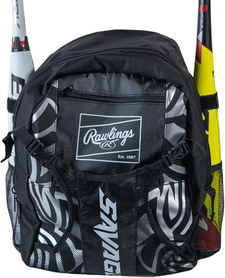 Mochila Béisbol Juvenil Rawlings Savage_Gris__Sports Zona