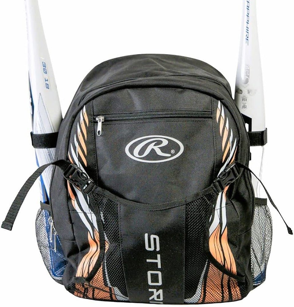 Mochila Béisbol Juvenil Rawlings Storm_Naranja__Sports Zona