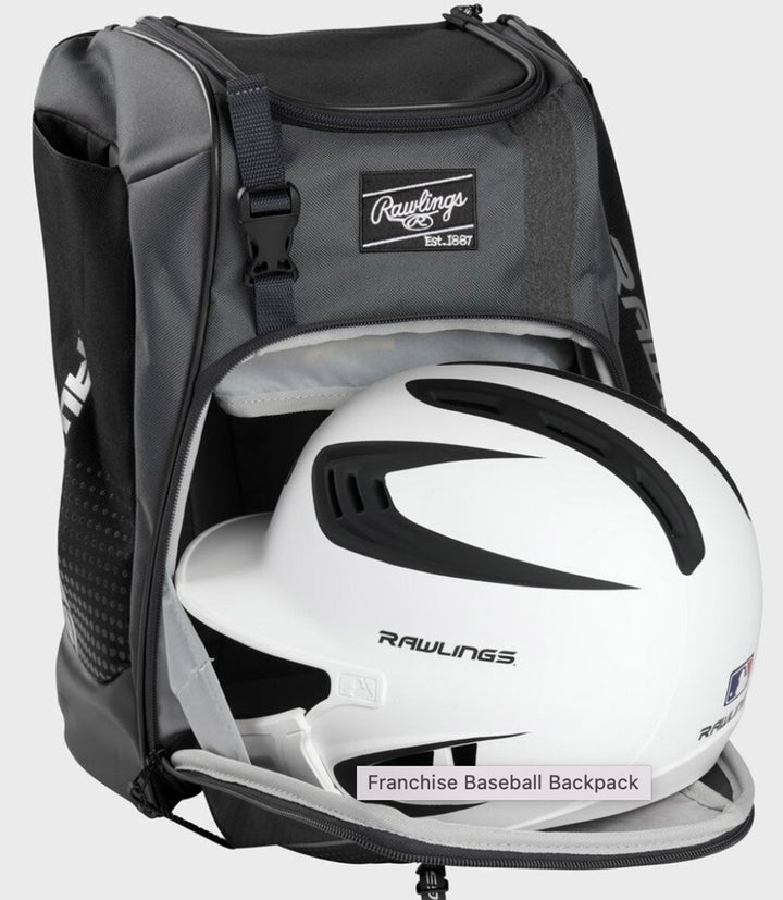 Mochila Béisbol Rawlings Franchise_Negro__sports zona