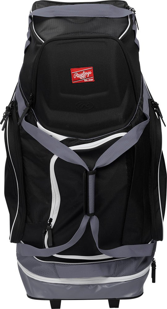 Mochila Receptor Béisbol Rawlings R15_Negro__Sports Zona