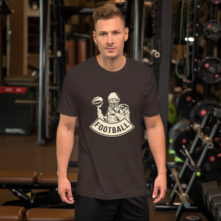 Camiseta de Football Player_Marrón_S_Sports Zona