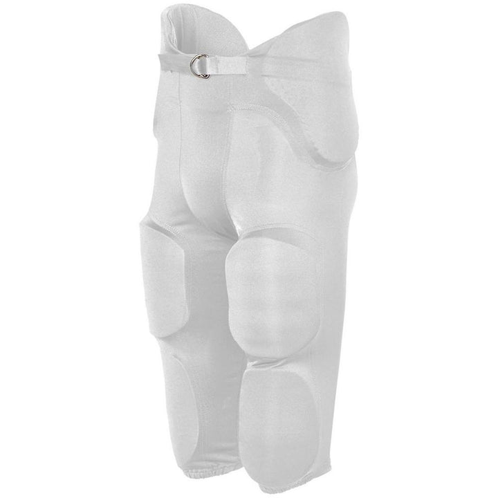 PANTALÓN FOOTBALL ALMOHADILLAS INTEGRADO_Juvenil_Blanco_Sports Zona