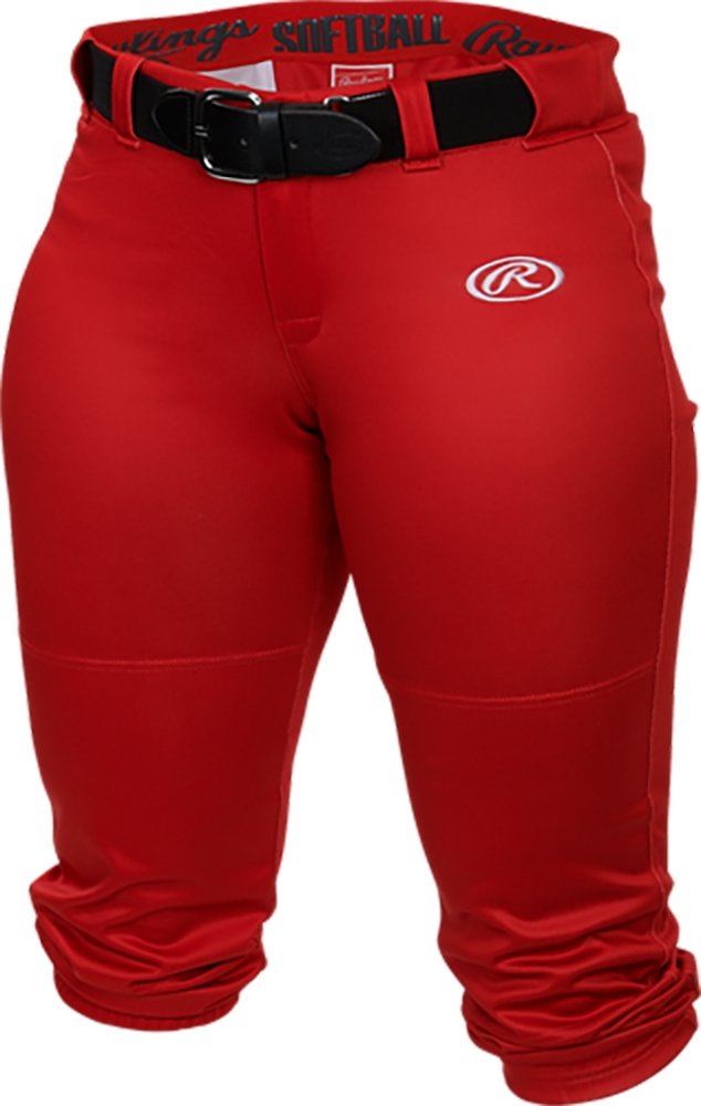 Pantalón Softbol Femenino Rawlings WL_Rojo_Adulto S_sports zona