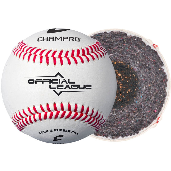Pelota Béisbol Champro Official League_Blanco__Sports Zona