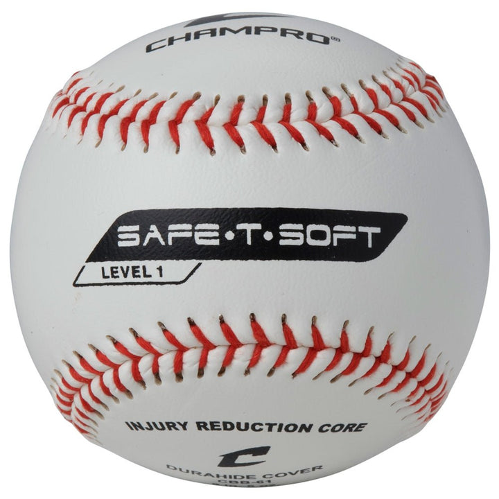 Pelota Béisbol Suave Champro_Blanco__Sports Zona