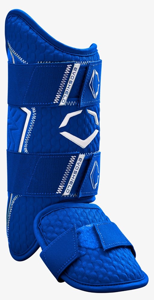 Protector Tobillo Béisbol EvoShield SRD_Azul_Tobillo Izquierdo_Sports Zona
