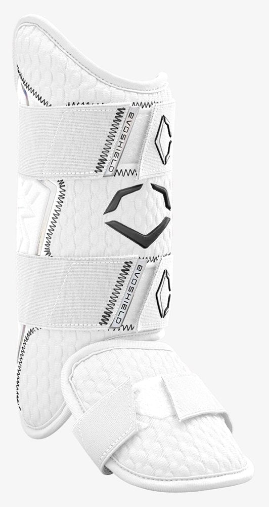 Protector Tobillo Béisbol EvoShield SRZ_Blanco_Tobillo Derecho_Sports Zona