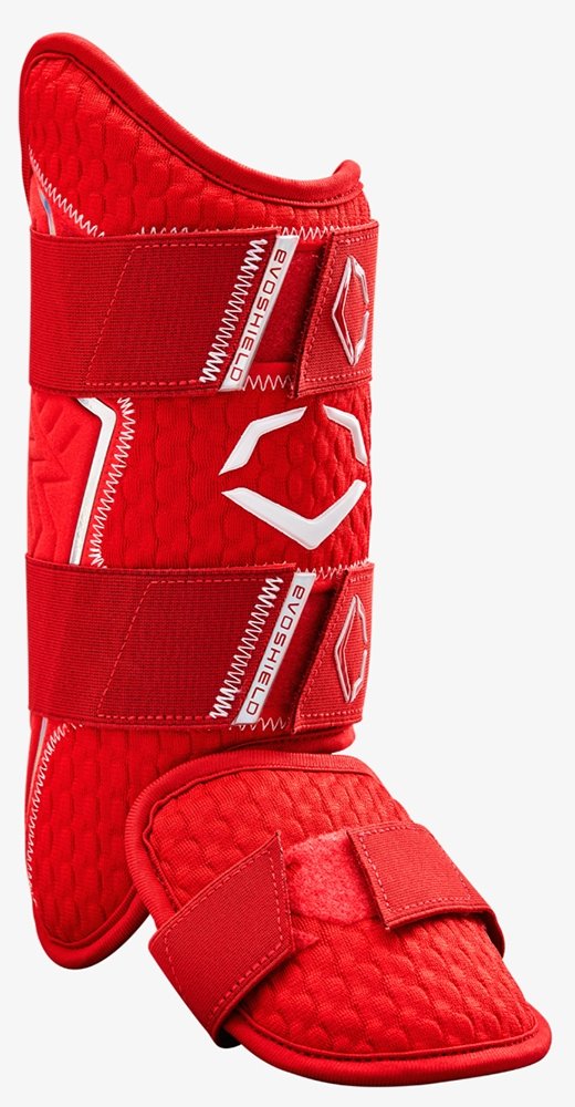 Protector Tobillo Béisbol EvoShield SRZ_Rojo_Tobillo Derecho_Sports Zona