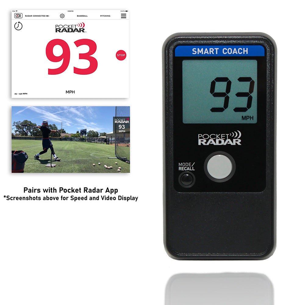 Radar De Velocidad Béisbol Smart Coach Radar™_Negro__Sports Zona