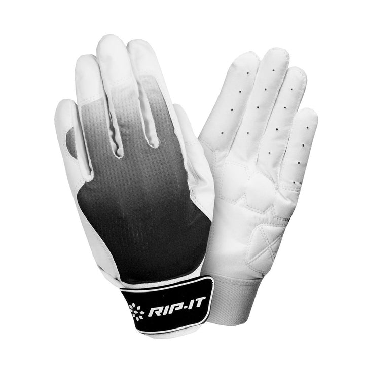 RIP-IT Guantes de Bateo Softbol Control_Negro_Chicas_sports zona