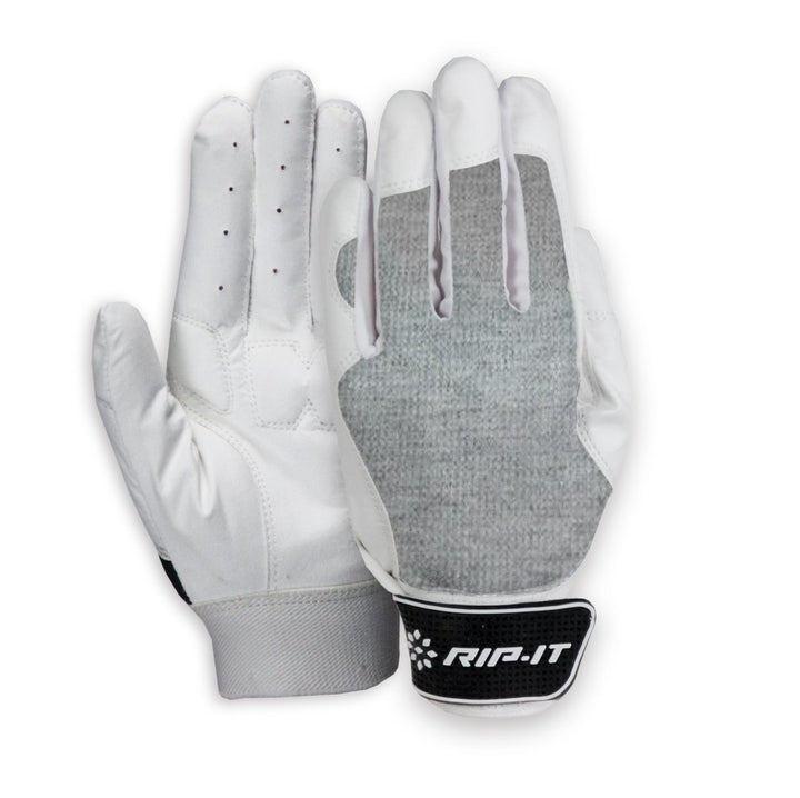 RIP-IT Guantes de Bateo Softbol Control_Plata_Chicas_sports zona