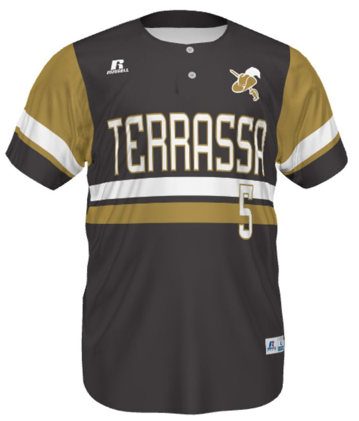 RUSSELL BÉISBOL JERSEY DOS BOTONES_Double Play_S_Sports Zona