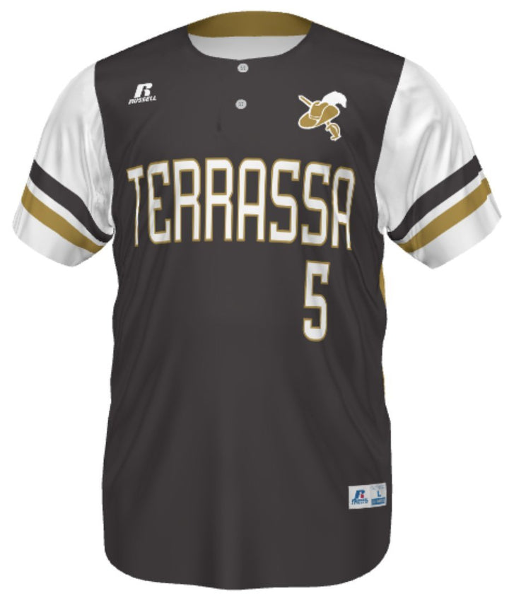 RUSSELL BÉISBOL JERSEY DOS BOTONES_Ground Rule_S_Sports Zona