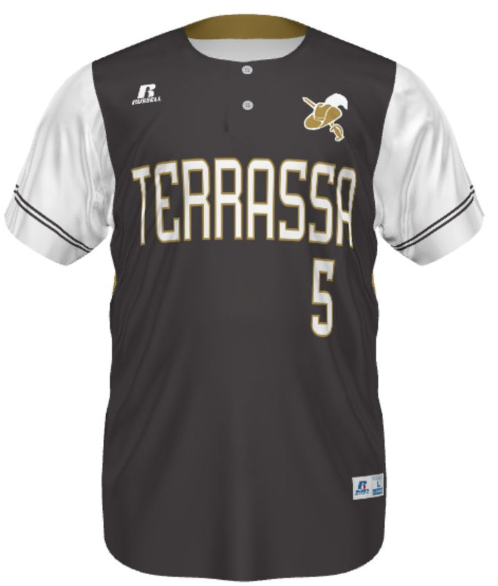 RUSSELL BÉISBOL JERSEY DOS BOTONES_Slugger II_S_Sports Zona