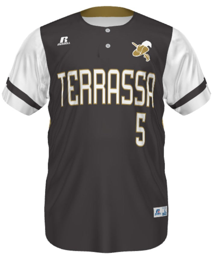 RUSSELL BÉISBOL JERSEY DOS BOTONES_Stitch_S_Sports Zona