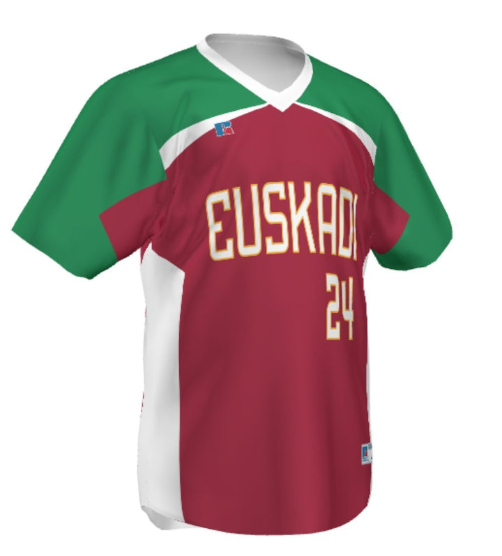 Russell Cuello V Béisbol Jersey_Double Header__sports zona