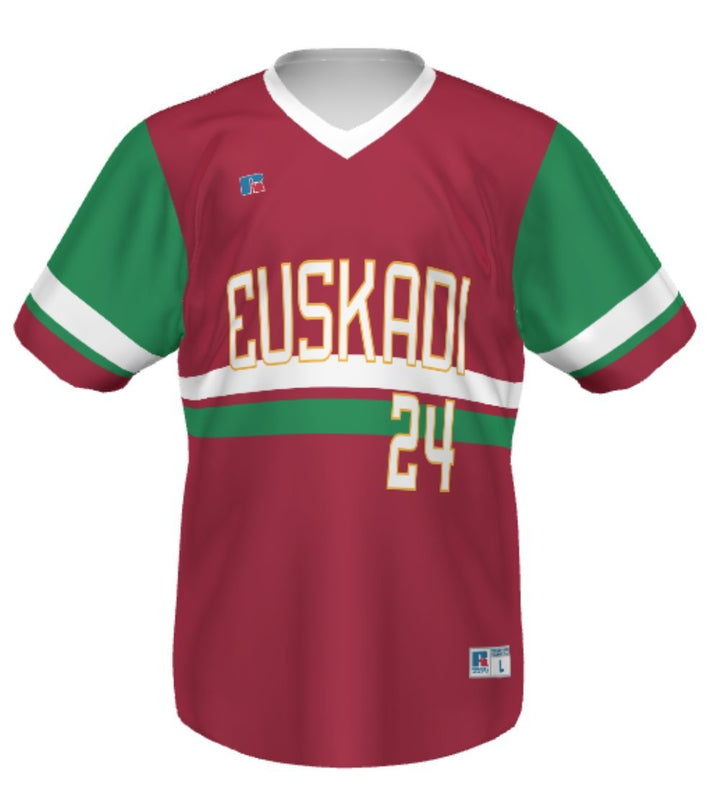 Russell Cuello V Béisbol Jersey_Double Play__sports zona