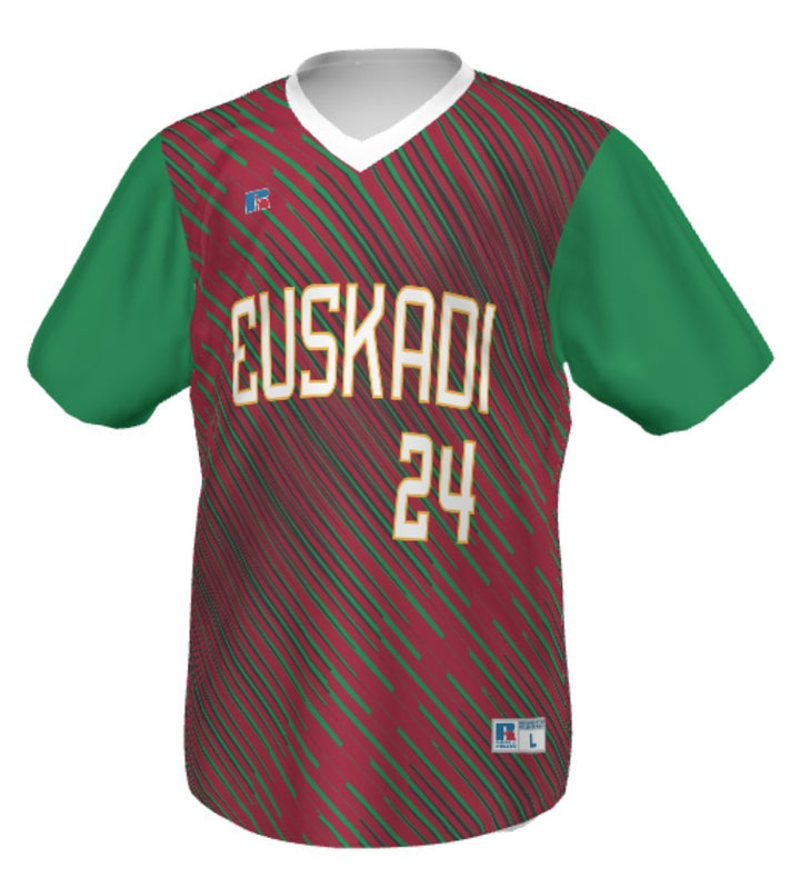Russell Cuello V Béisbol Jersey_Swipe__sports zona