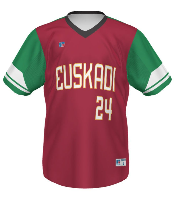 Russell Cuello V Béisbol Jersey_Triple Crown__sports zona