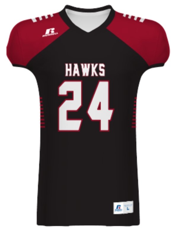 RUSSELL JUEGO FOOTBALL JERSEY_Touchback__Sports Zona