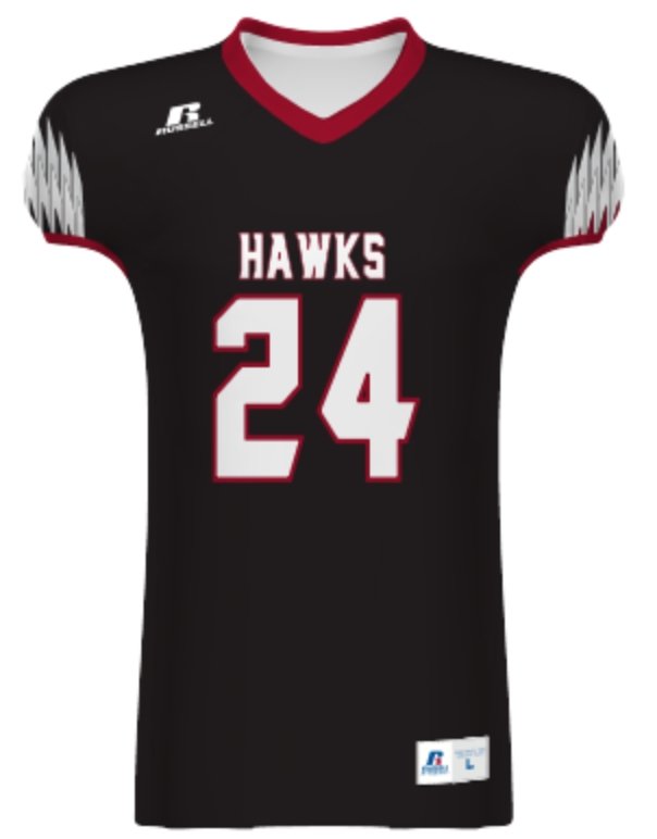 RUSSELL JUEGO FOOTBALL JERSEY_Warrior__Sports Zona