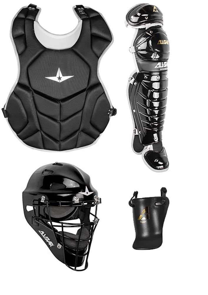 Set Receptor Béisbol All Star Infantil_Negro_Infantil_Sports Zona