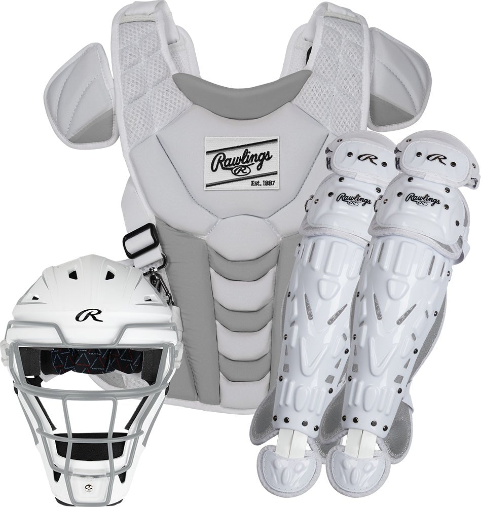 Set Receptor Rawlings Velo Faspitch_Adulto_Blanco_Sports Zona