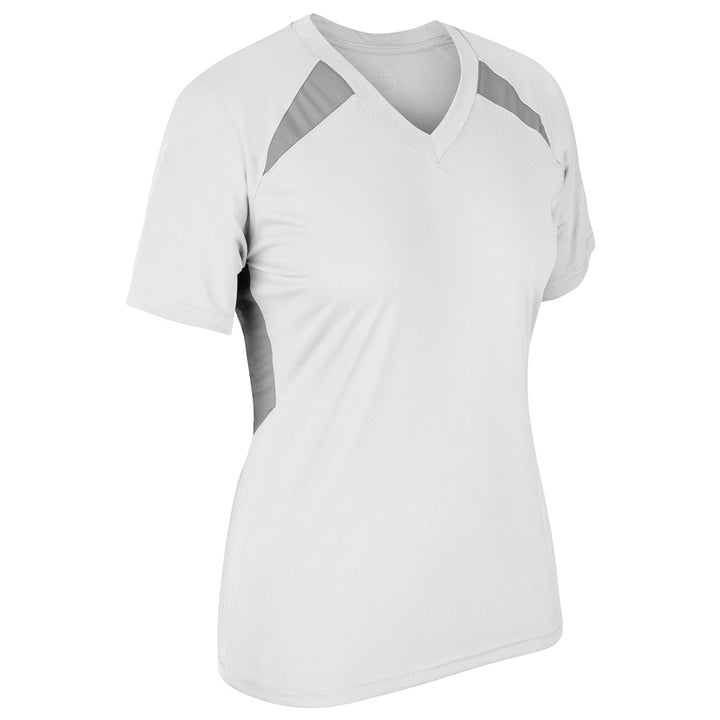 Softbol Jersey Champro Check_Blanco/Plata__Sports Zona