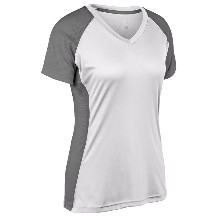 Softbol Jersey Champro Infinite V_Blanco/Grafito__Sports Zona