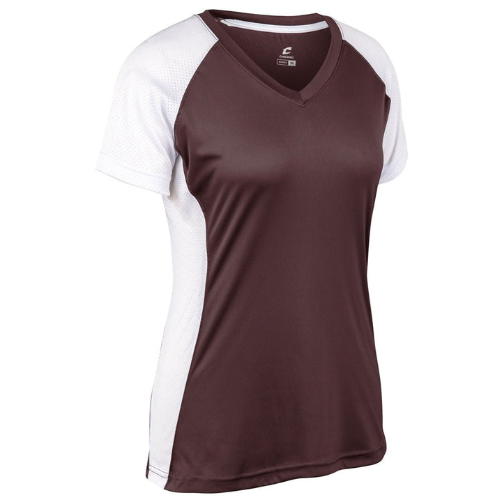 Softbol Jersey Champro Infinite V_Granate/Blanco__Sports Zona