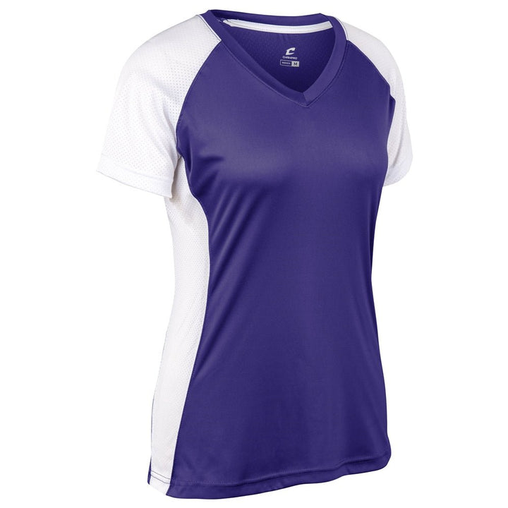 Softbol Jersey Champro Infinite V_Púrpura/Blanco__Sports Zona