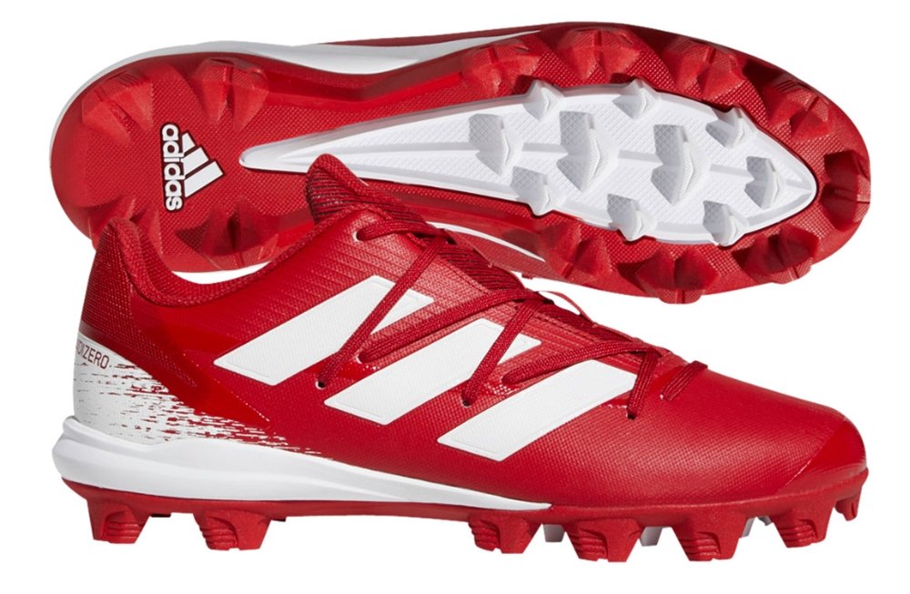 Zapatilla Béisbol Juvenil Adidas Afterburner_Rojo_US 4_Sports Zona