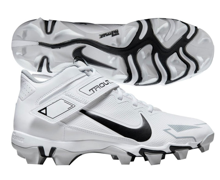 Zapatillas Béisbol Moldeado Nike Force Trout 8_Blanco_US 6.5_Sports Zona