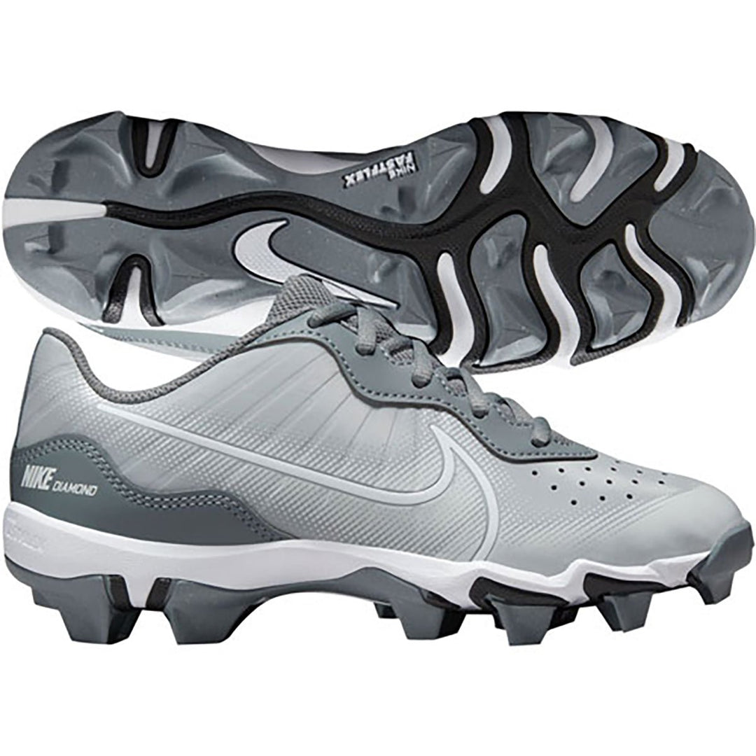 Zapatillas Béisbol Moldeado Nike Huarache_Gris/Blanco_US 6.5_Sports Zona