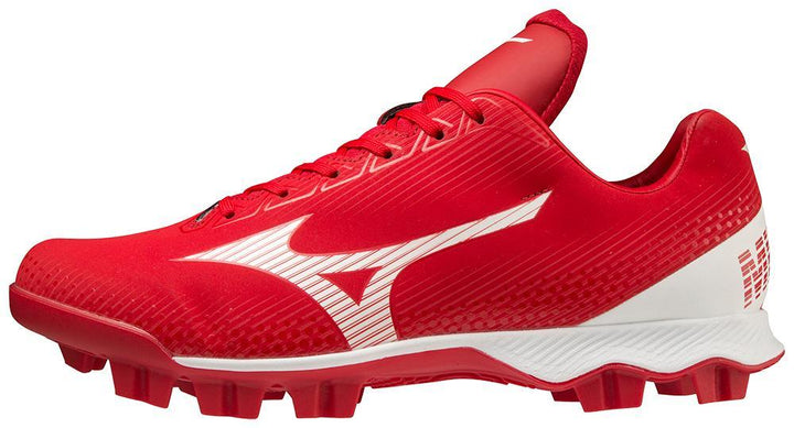 Zapatillas Béisbol Moldeados Mizuno Lightrevo_Rojo_US 6_Sports Zona